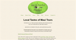 Desktop Screenshot of localtastesofmaui.com